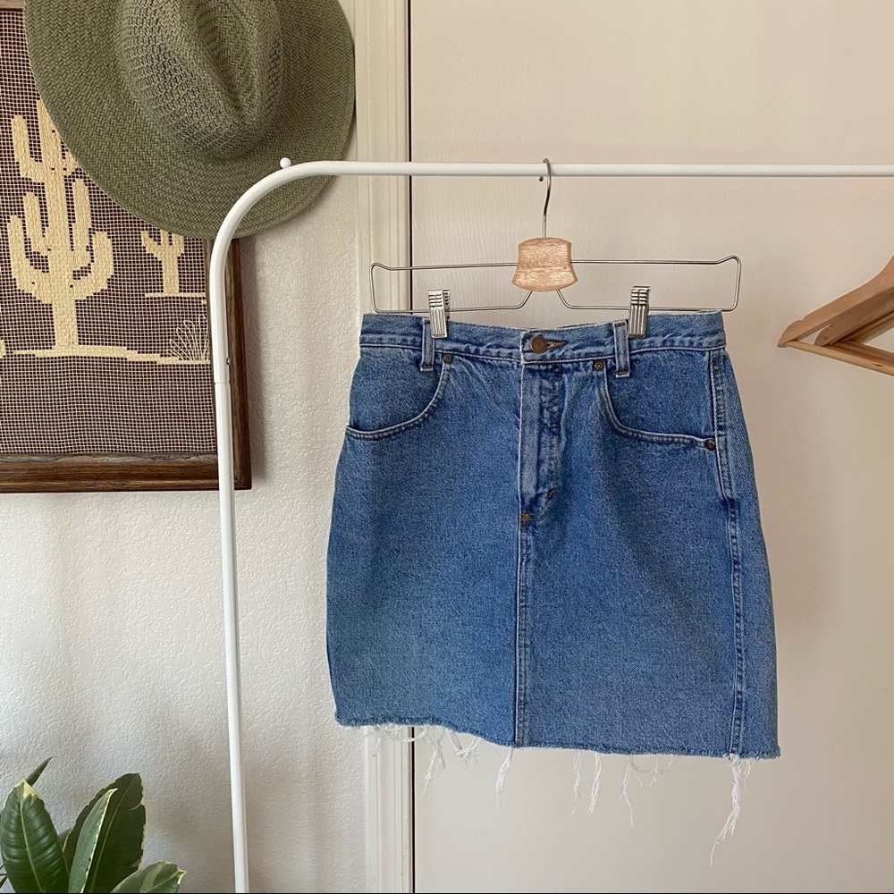 Vintage✨United Colors of Benetton • Denim Skirt